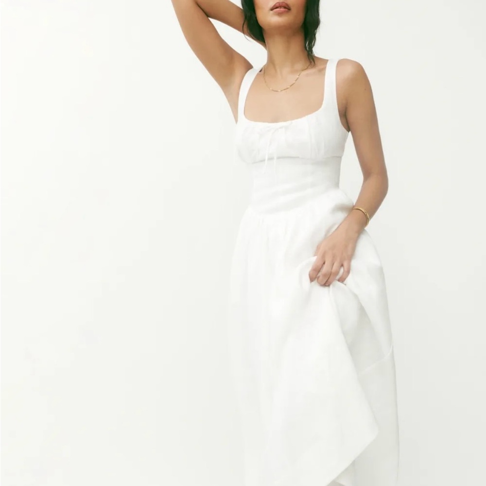 Reformation - Balia Linen Dress
